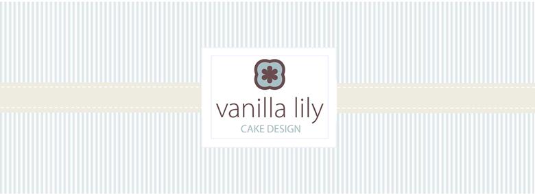 Vanilla Lily Cake Design