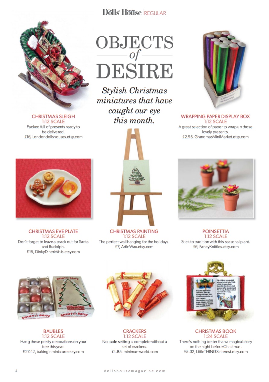 The Dolls' House Magazine December 2016 Issue