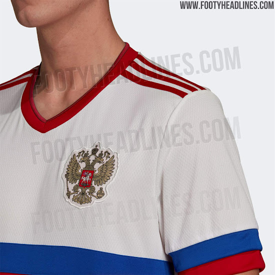 Russia national team Home soccer jersey 2020/21 - Adidas –