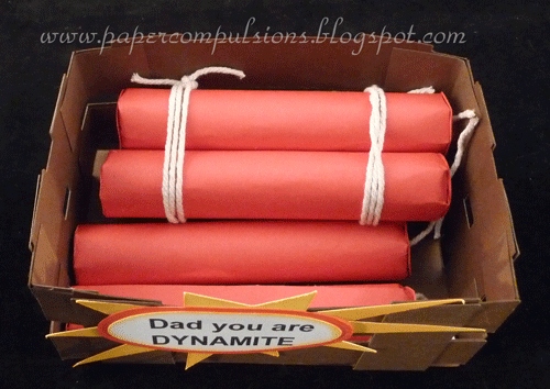 Paper Compulsions: Dad you are dynamite