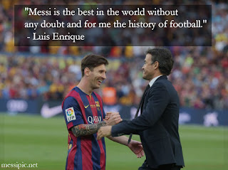 what they said about lionel messi