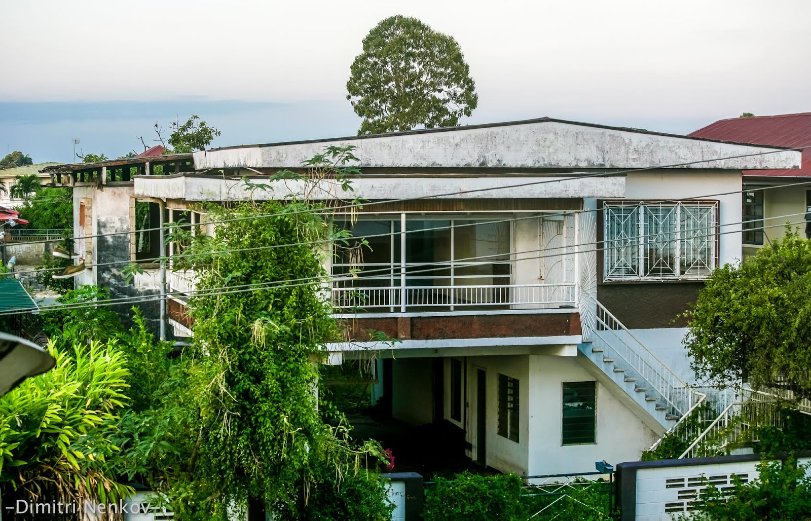 Interesting homes in Suriname, South America.