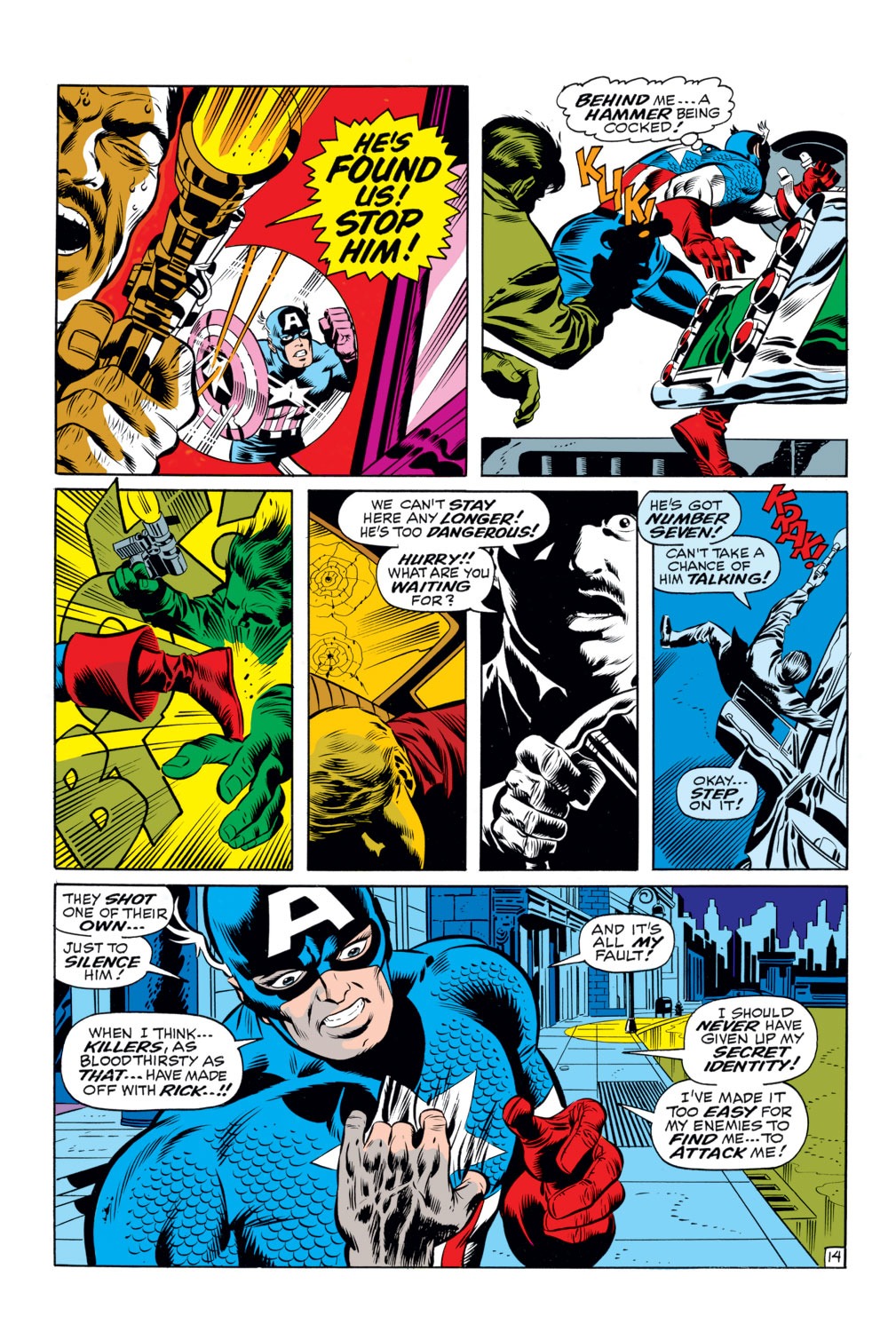 Read online Captain America (1968) comic - Issue #111 - 13