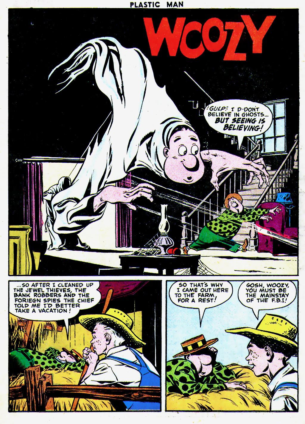 Read online Plastic Man (1943) comic -  Issue #61 - 18