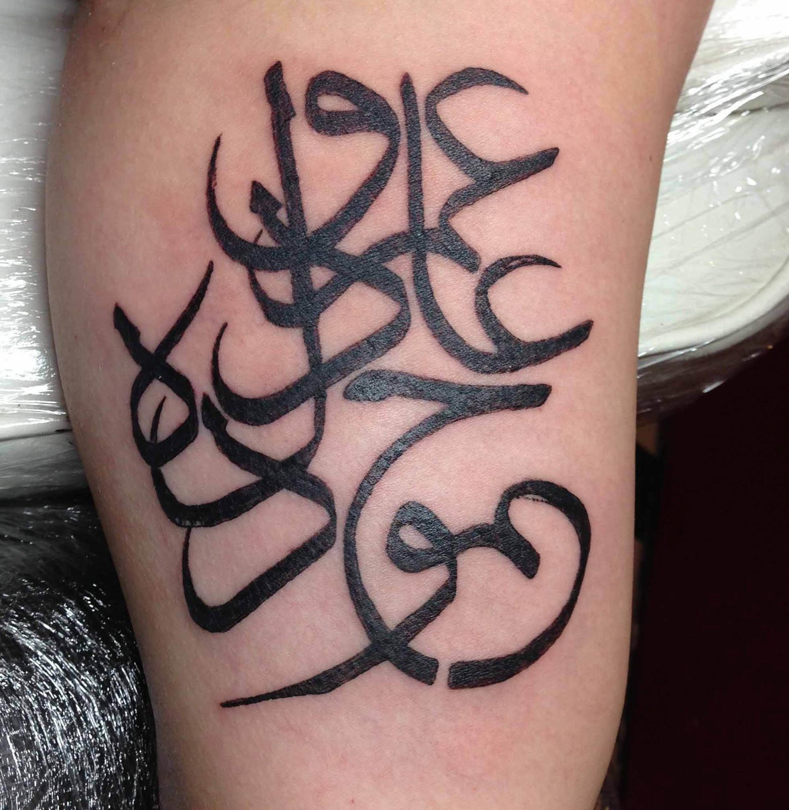 Calligraphy Tattoos3D Tattoos