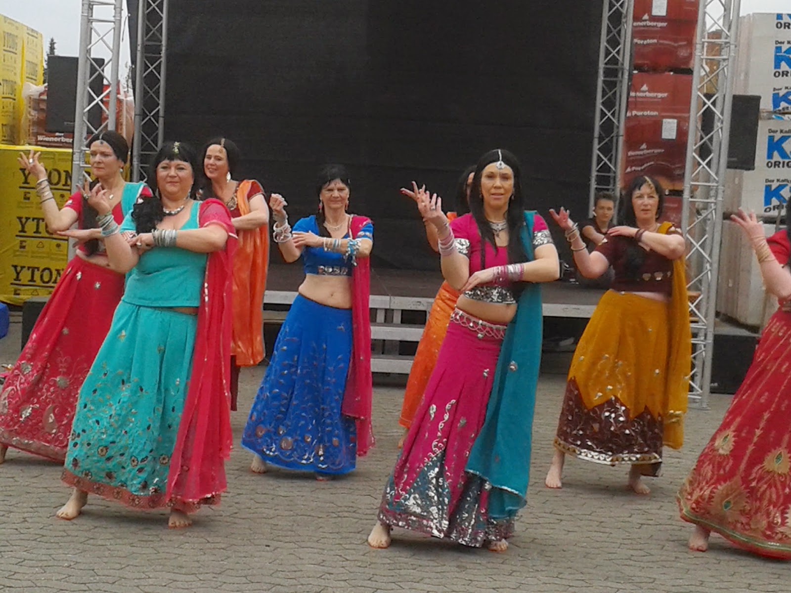 Bollywood Tanzvorführung