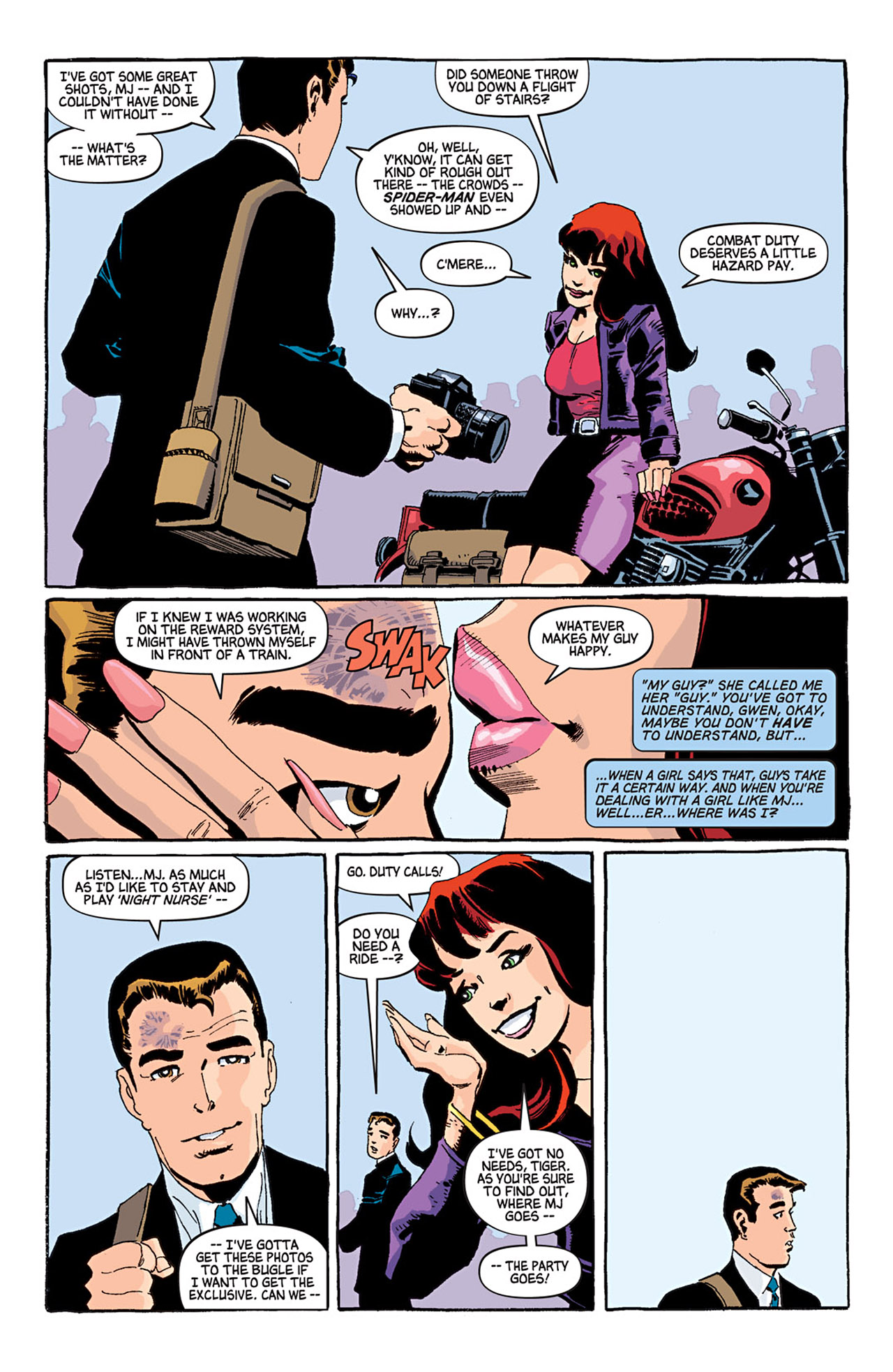 Read online Spider-Man: Blue comic -  Issue #3 - 16