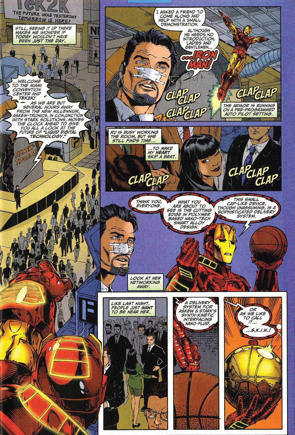 Read online Iron Man (1998) comic -  Issue #26 - 9