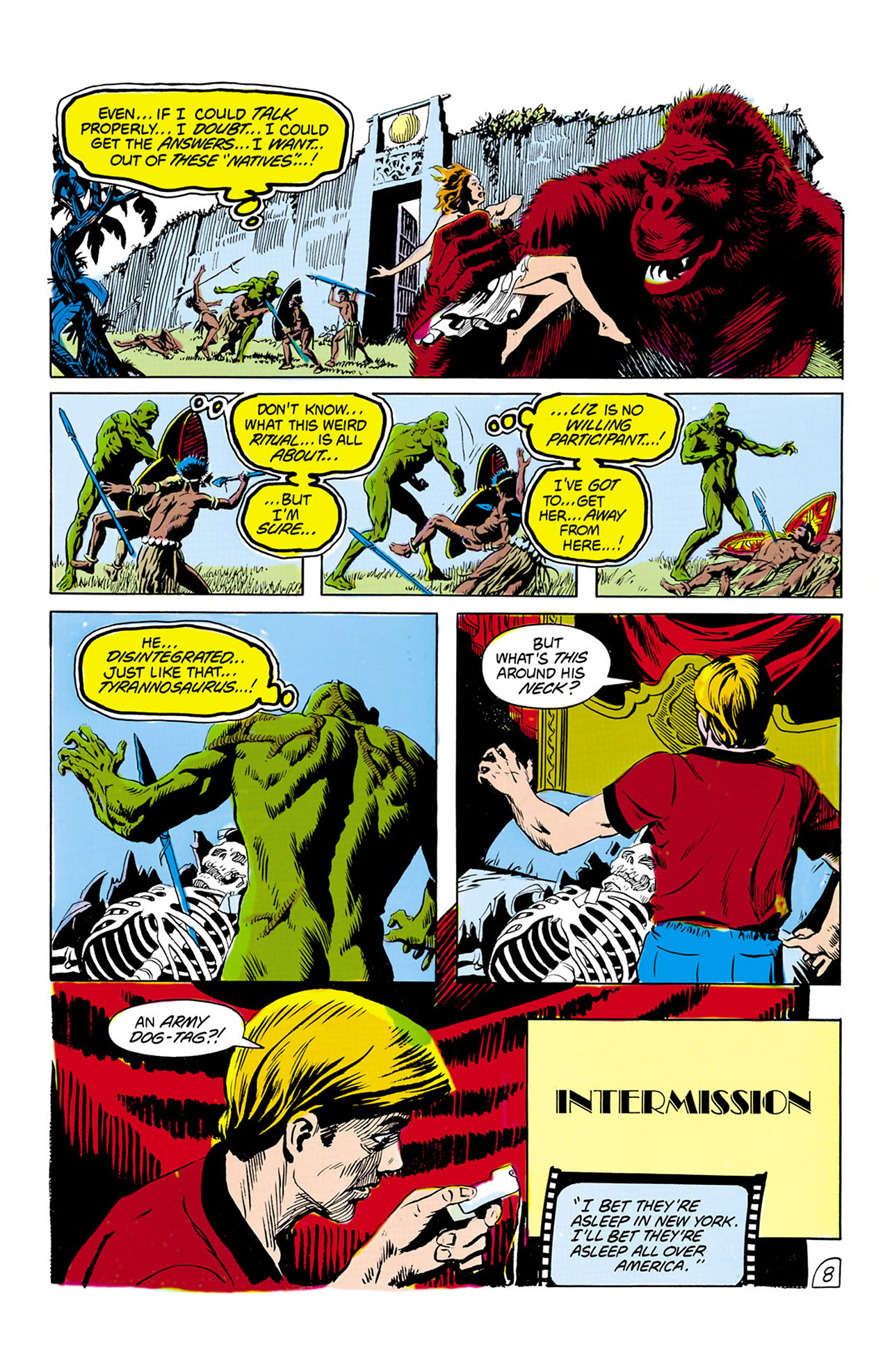 Swamp Thing (1982) Issue #8 #16 - English 9