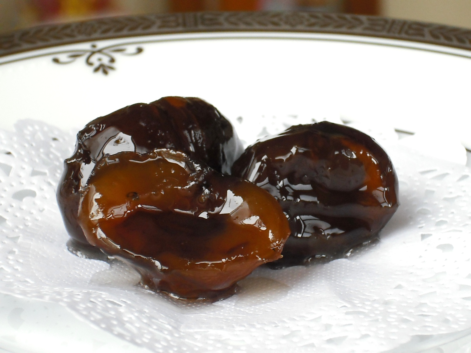 For the Love of Butter Marrons Glacés
