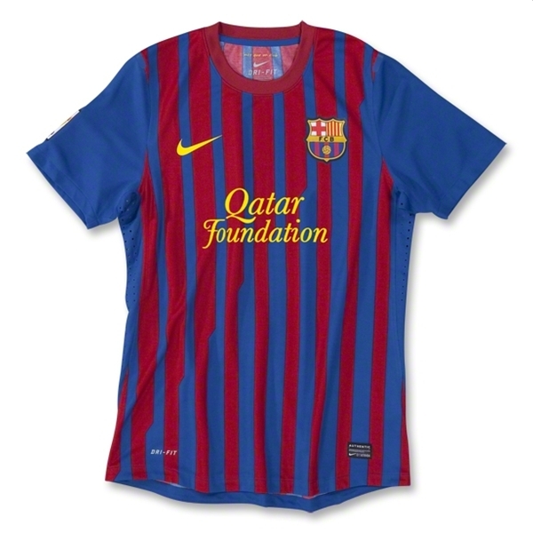 เสื้อทีมฟุตบอล แต่ละทีม: เสื้อฟุตบอล ทีมบาร์เซโลน่า 2011/2012