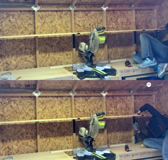 Easy Wood Storage Shelves My Love 2 Create