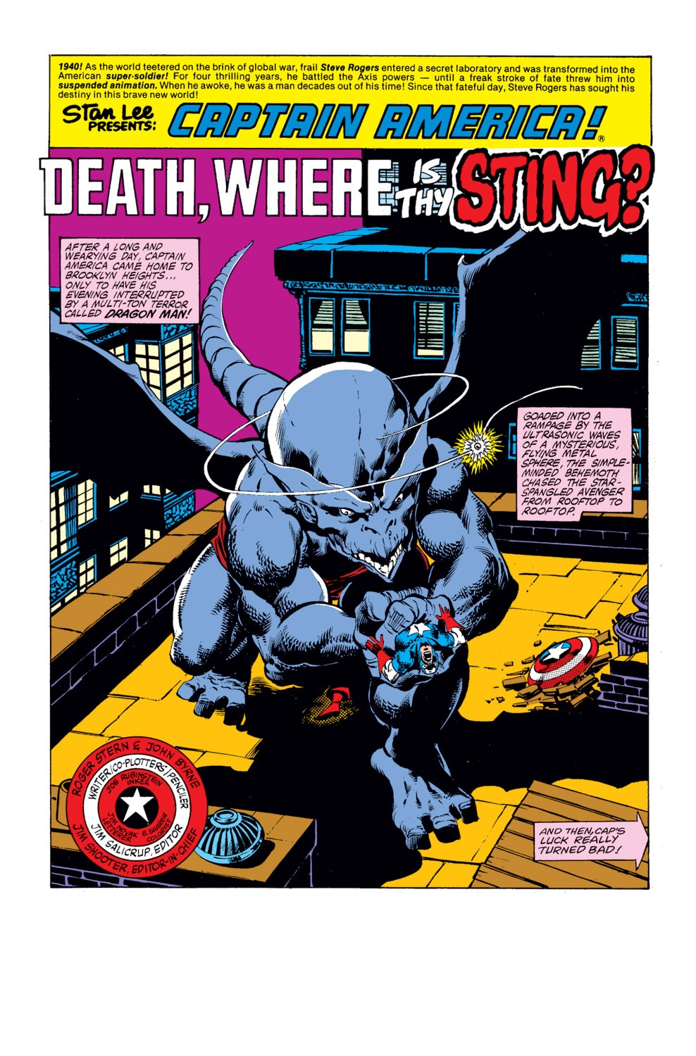 Read online Captain America (1968) comic -  Issue #249 - 2