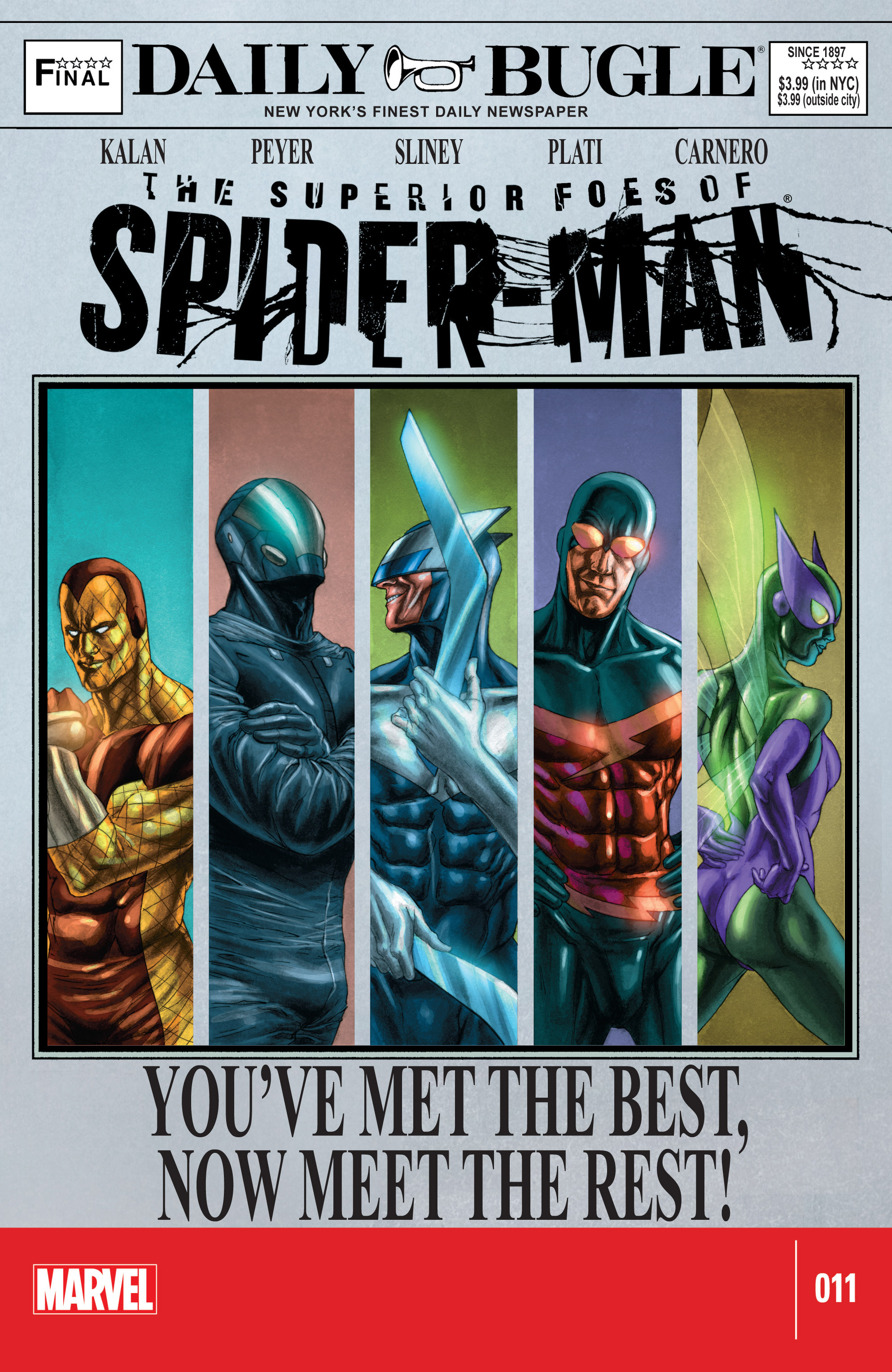 The Superior Foes of Spider-Man issue 11 - Page 1
