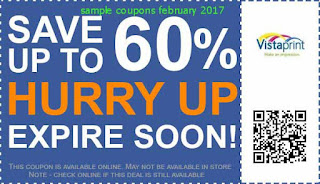 Vistaprint coupons february 2017