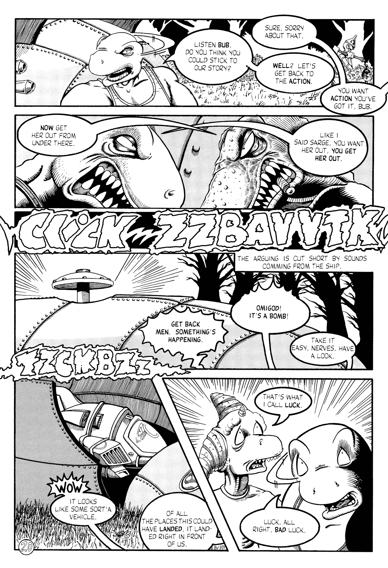 Read online Cold-Blooded Chameleon Commandos comic -  Issue #5 - 21