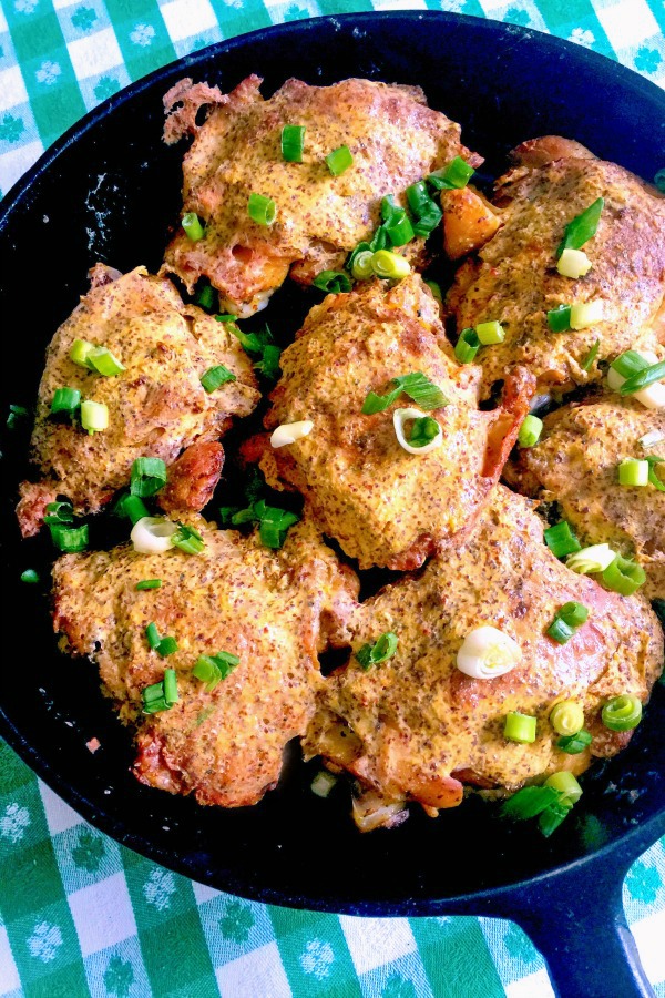 Skillet Creamy Mustard Chicken