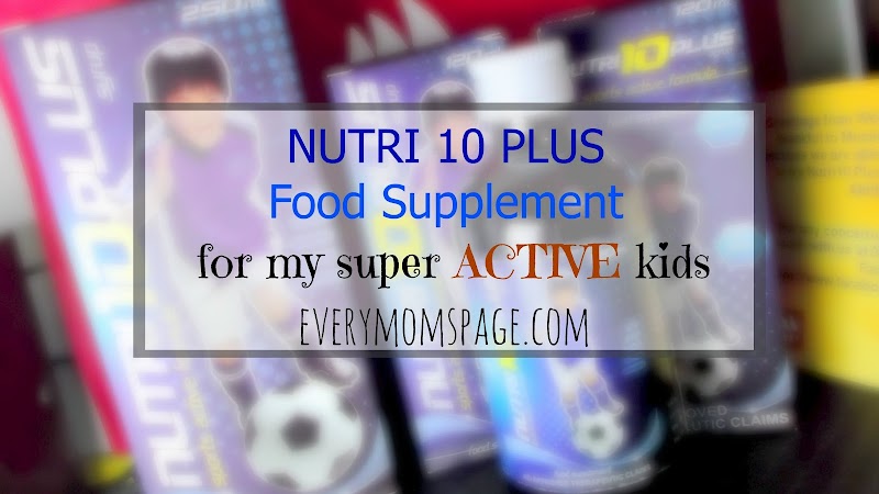 Nutri 10 Plus Food Supplement for My Super Active Kids
