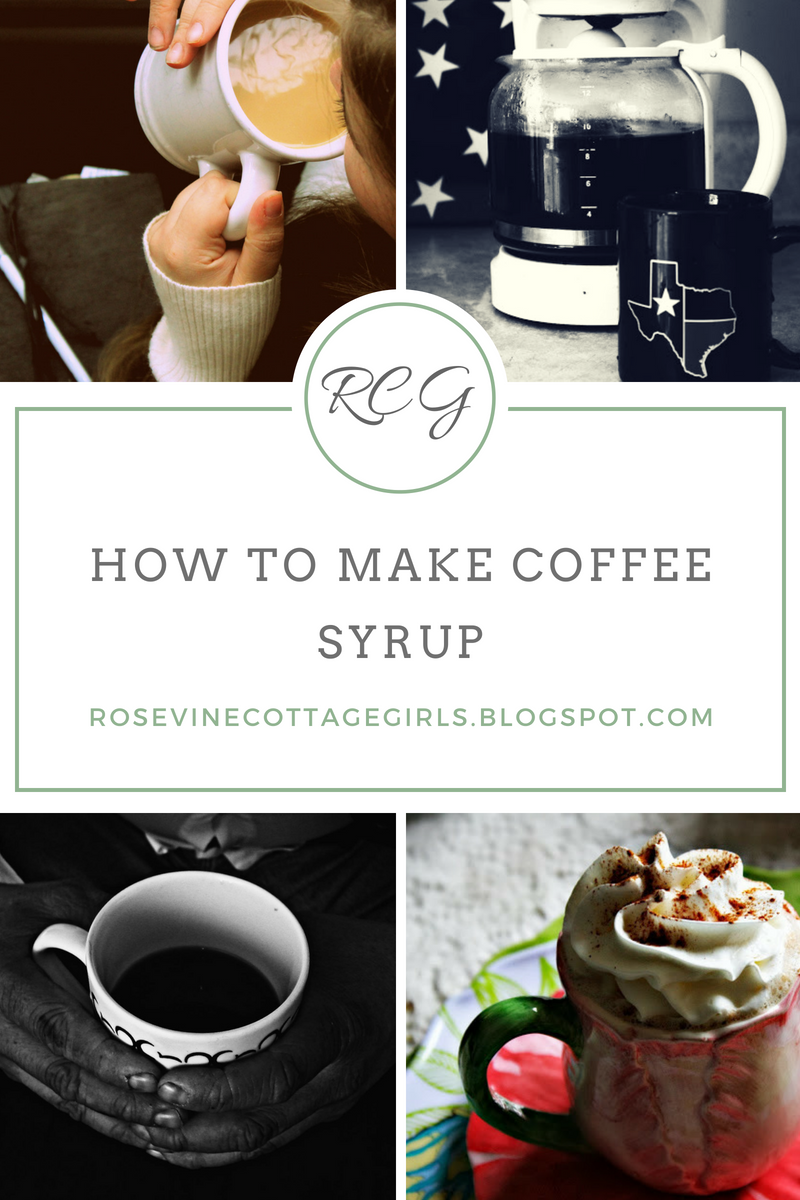 Homemade Coffee Syrup From Scatch