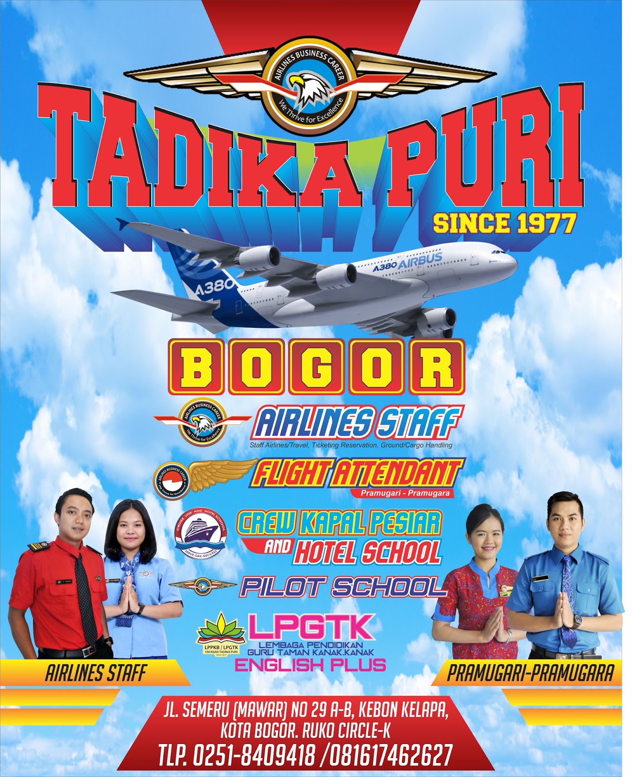 Airlines Business Career Tadika Puri Bogor