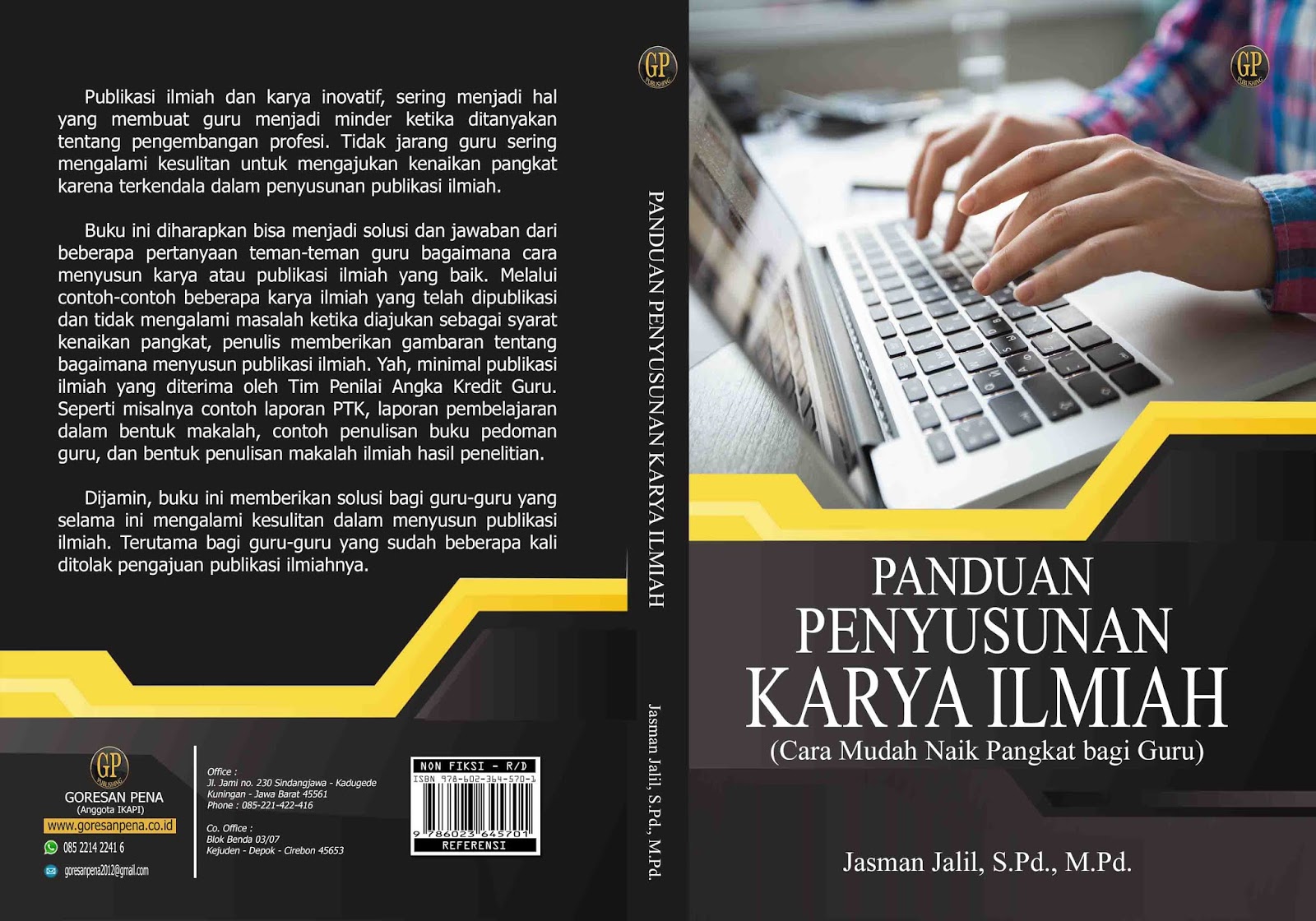Panduan Penyusunan Karya Ilmiah Jasman Jalil S Pd M Pd