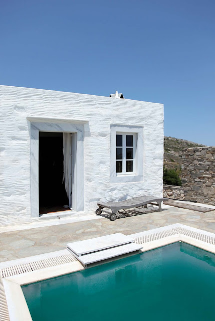 Monique Mailloux's magnificent house on Paros island in Greece