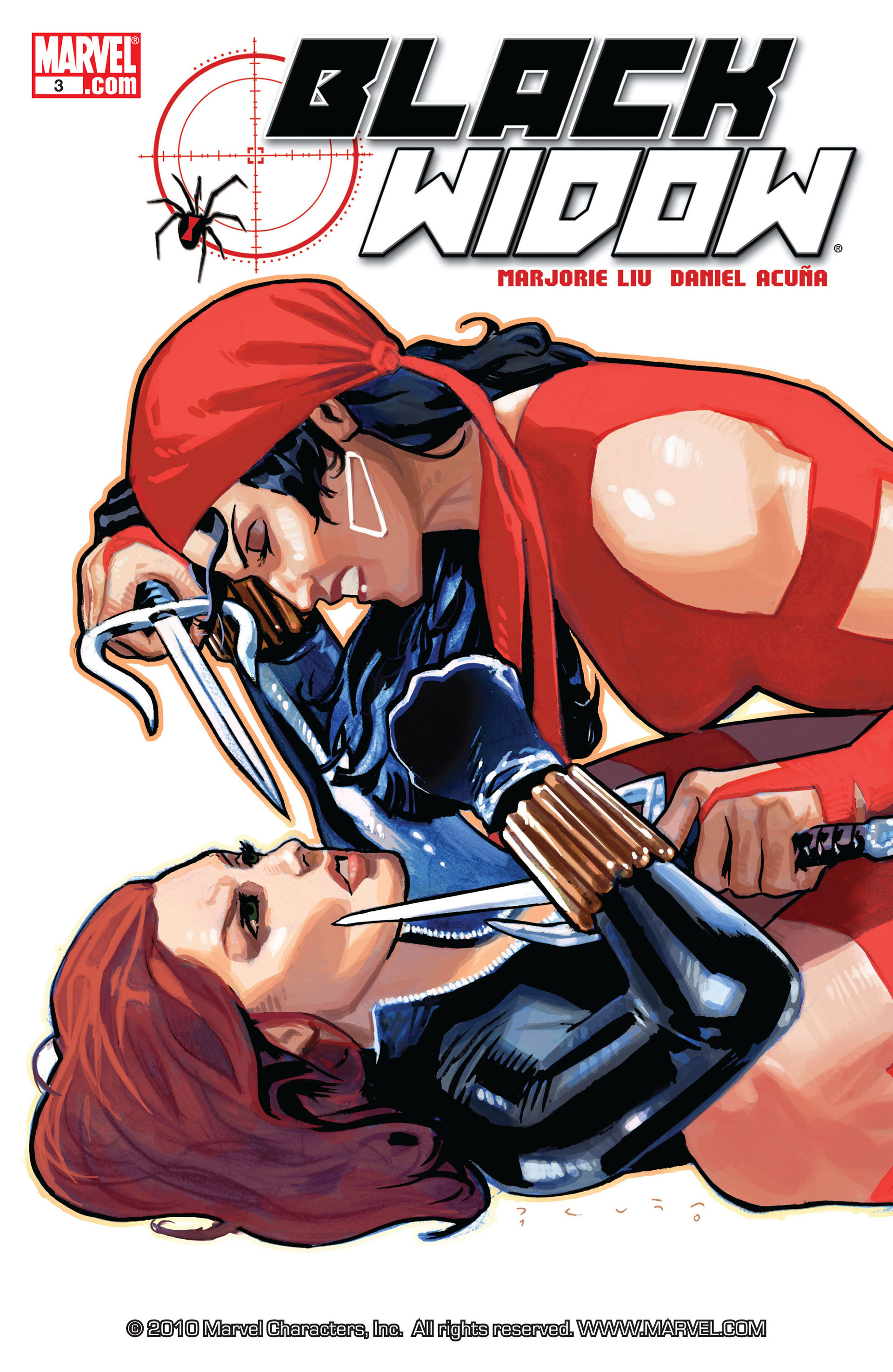 Read online Black Widow (2010) comic -  Issue #3 - 1