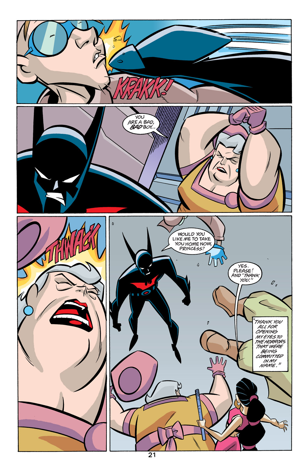 Read online Batman Beyond [II] comic -  Issue #19 - 22