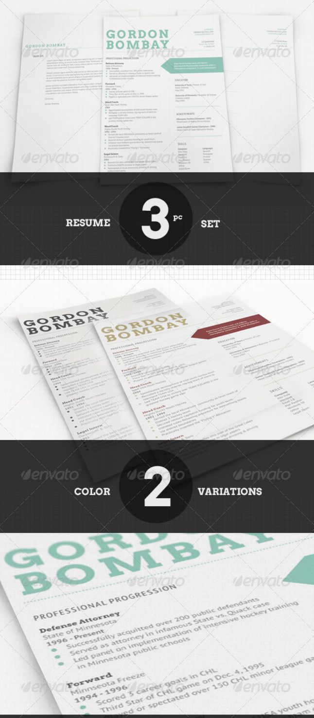 20 Resume Cv Templates In Indesign Word Psd Download - Designsmag.Org