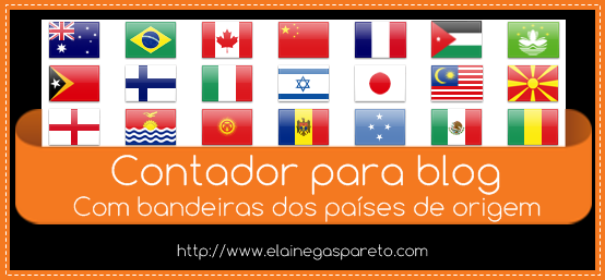 contador para blog com bandeiras dos países de origem