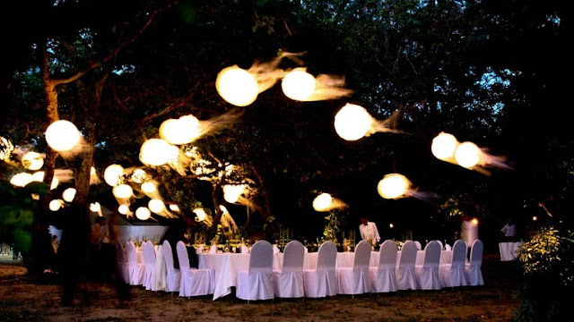 floating lantern magical balls of fire