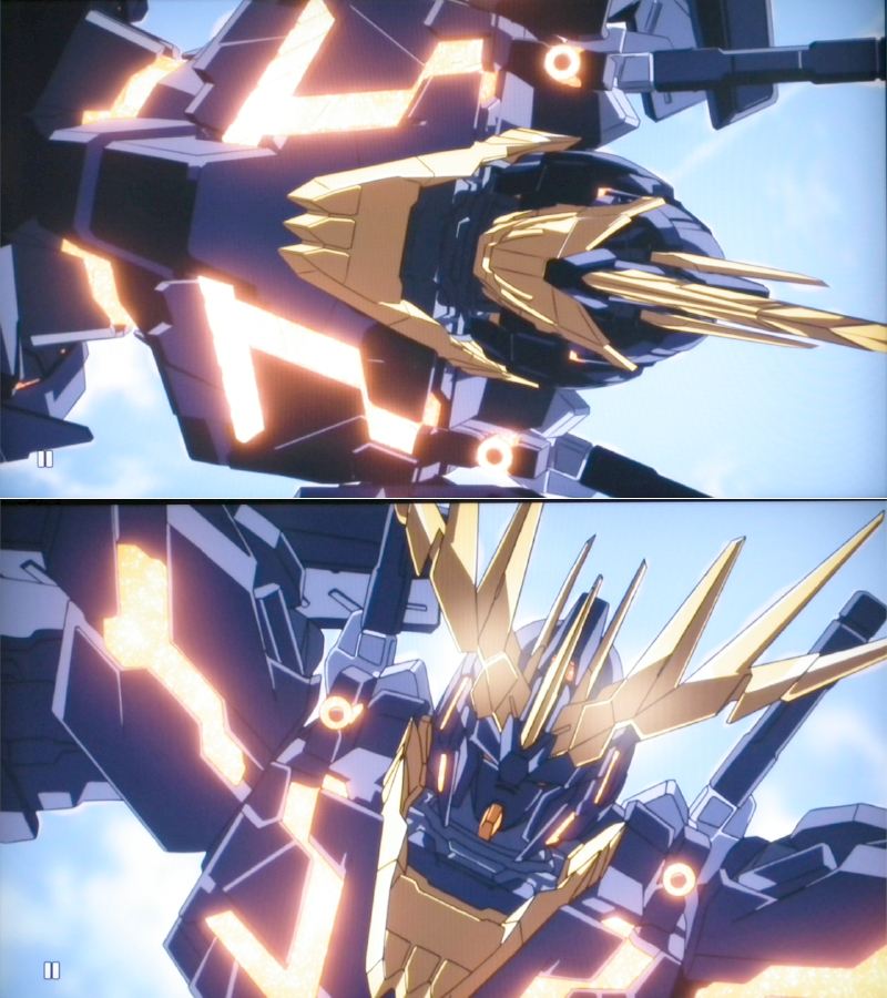 zmilanime-explode: Gundam Unicorn OVA Ep 4 : Gundam Unicorn Banshee