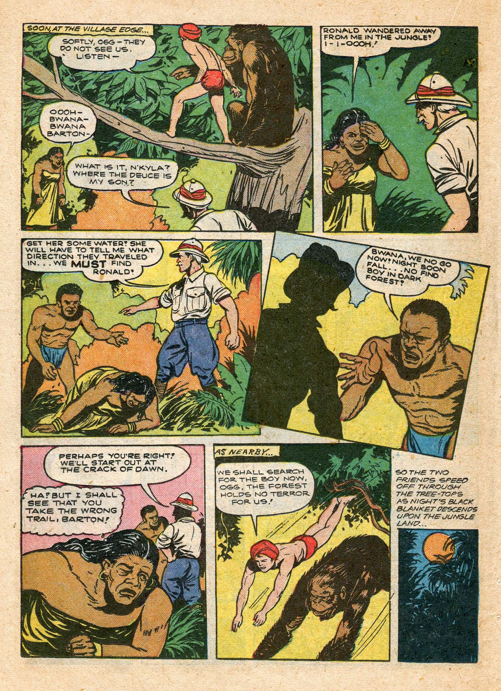 Read online Wambi Jungle Boy comic -  Issue #7 - 34