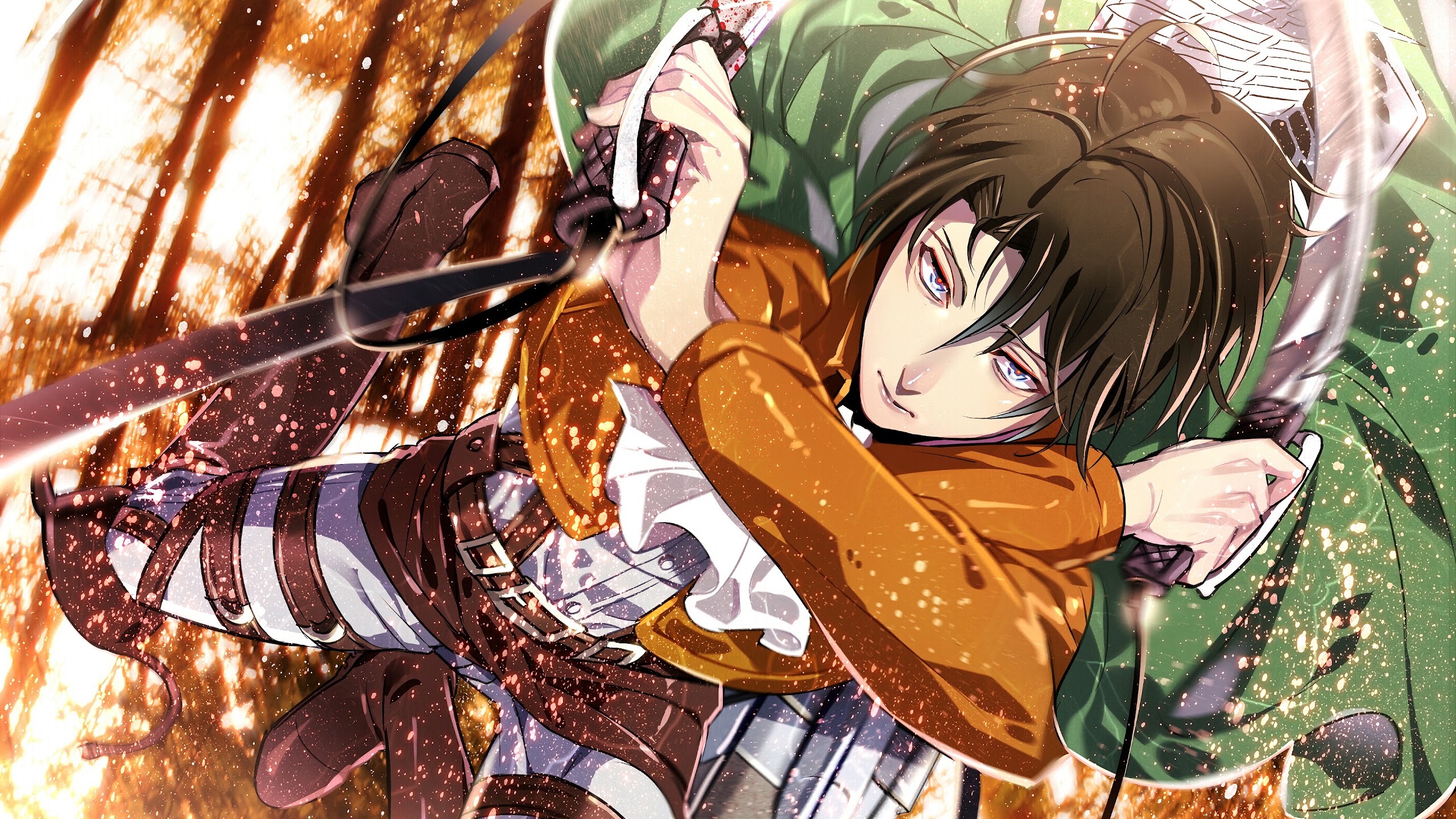 Levi, Attack on Titan, 4K, #69 Wallpaper