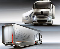 Tır, Mercedes tır modeli, modern bir tır tasarımı