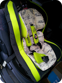 little monster car seat, cosatto moova