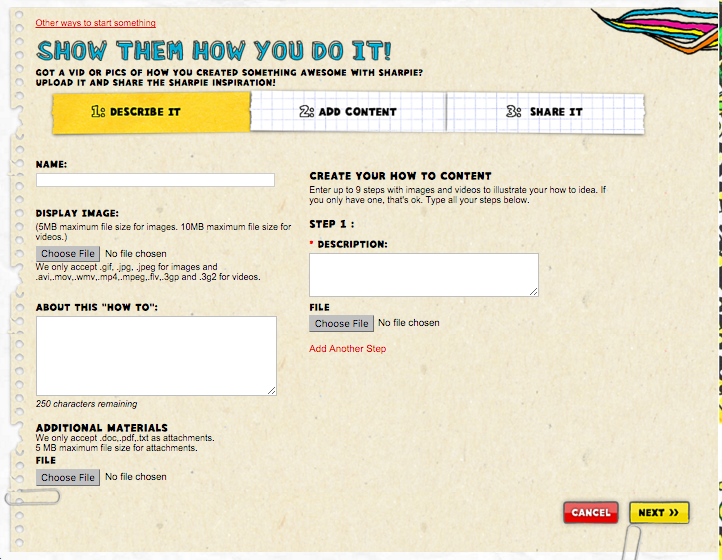 The Library Voice Sharpies! Sharpies! Sharpies! A Place To Create