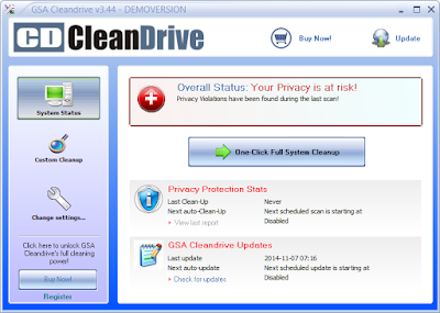 GSA Cleandrive : تنظيف وحماية جهاز الكمبيوتر الخاص بك