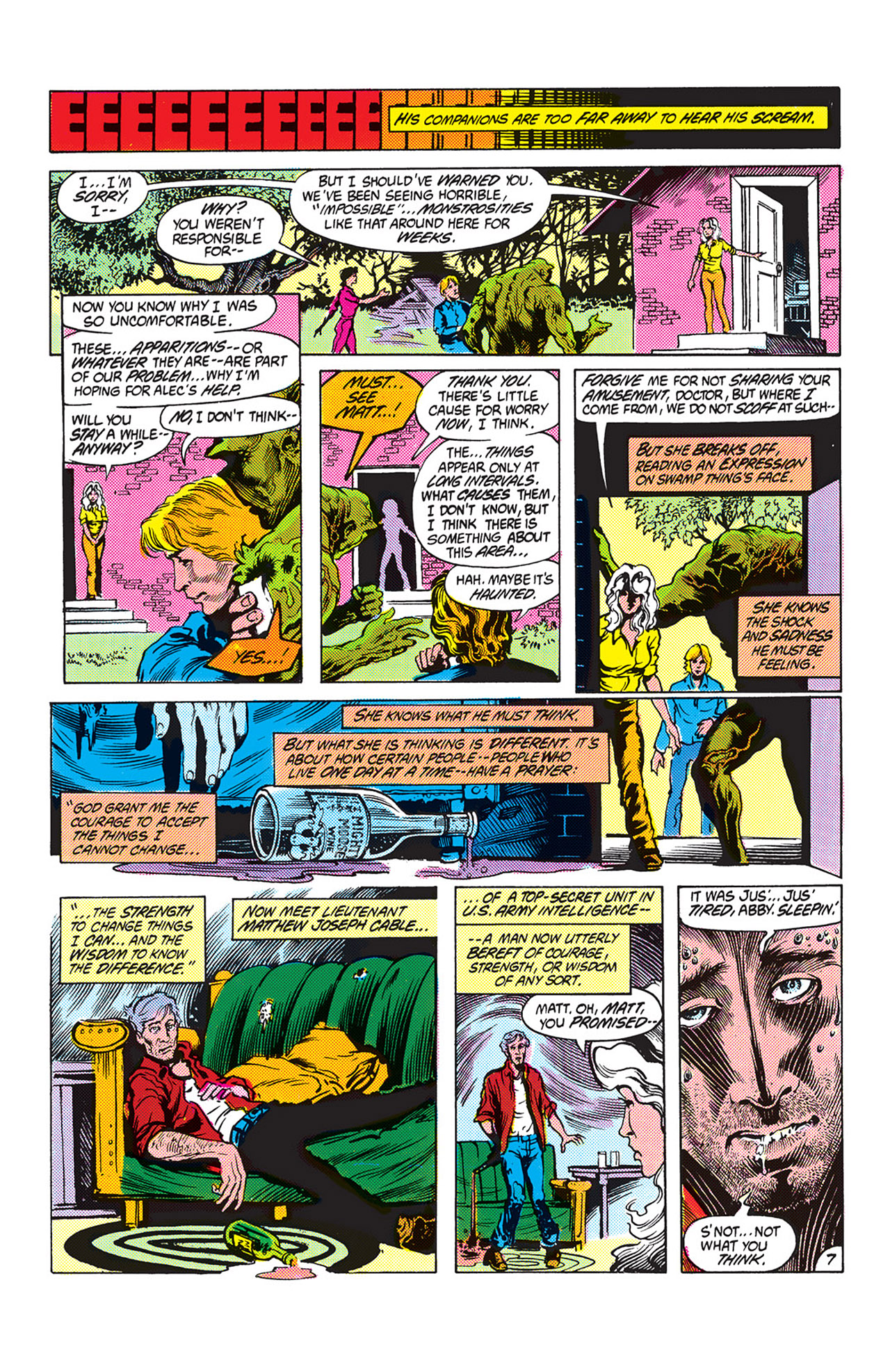 Read online Swamp Thing (1982) comic -  Issue #17 - 8