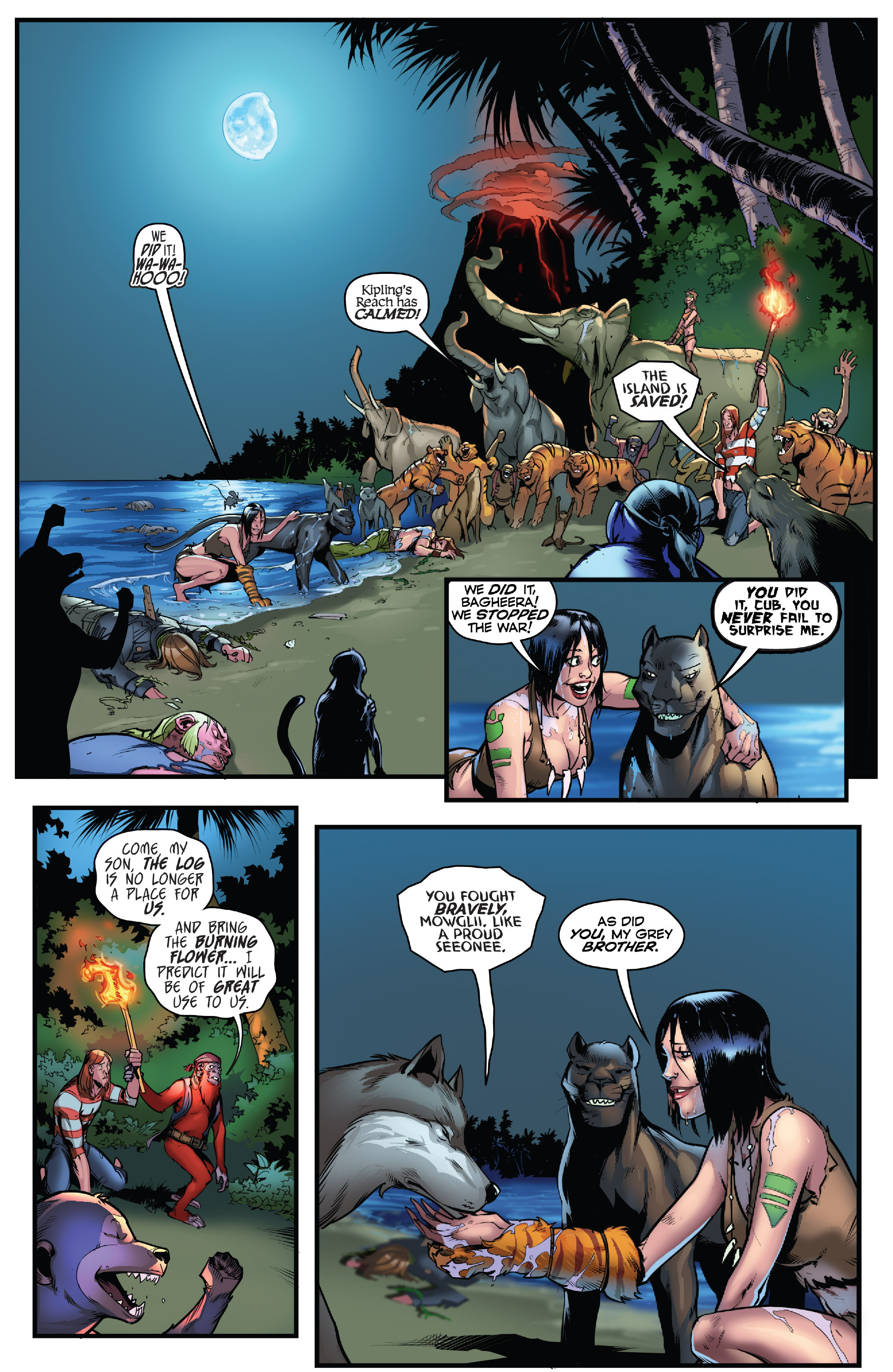 Grimm Fairy Tales presents The Jungle Book: Fall of the Wild issue 5 - Page 11