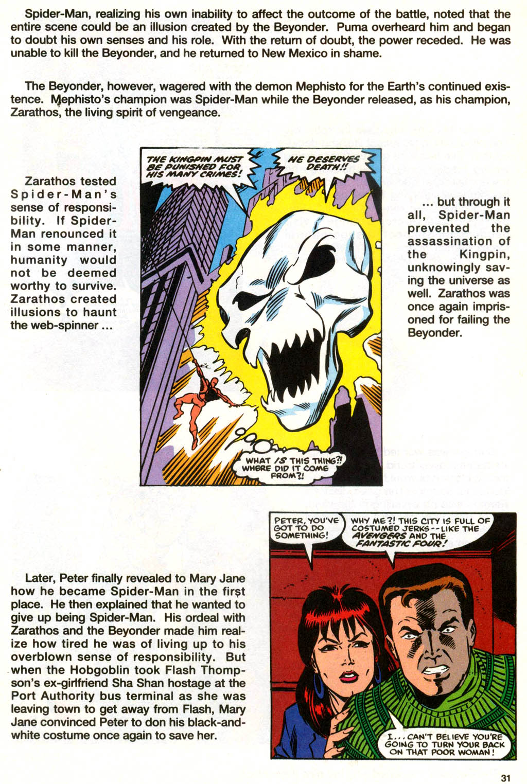 Read online Spider-Man Saga (1991) comic -  Issue #4 - 33