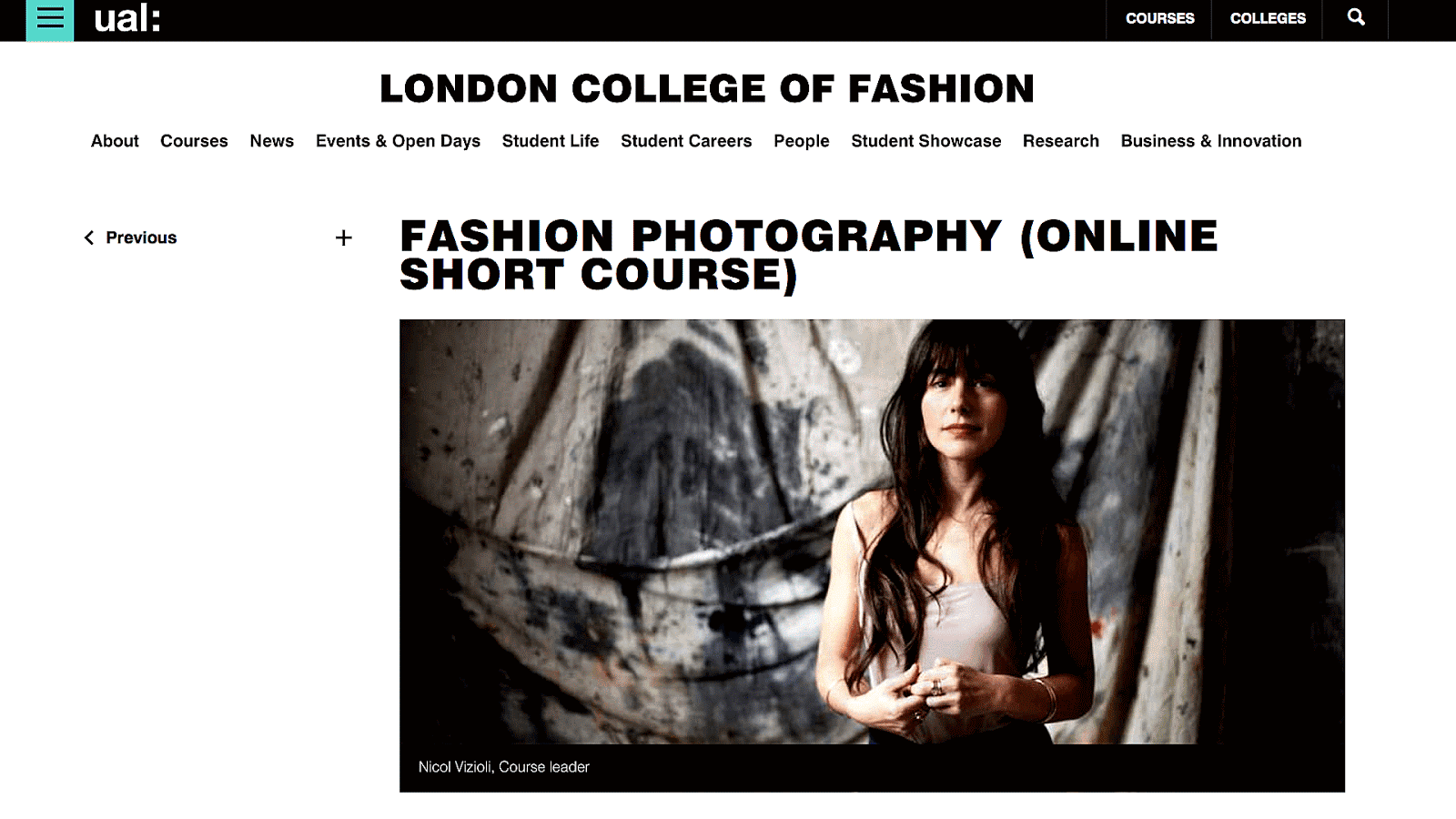 Photography Studies College - Photo Choices