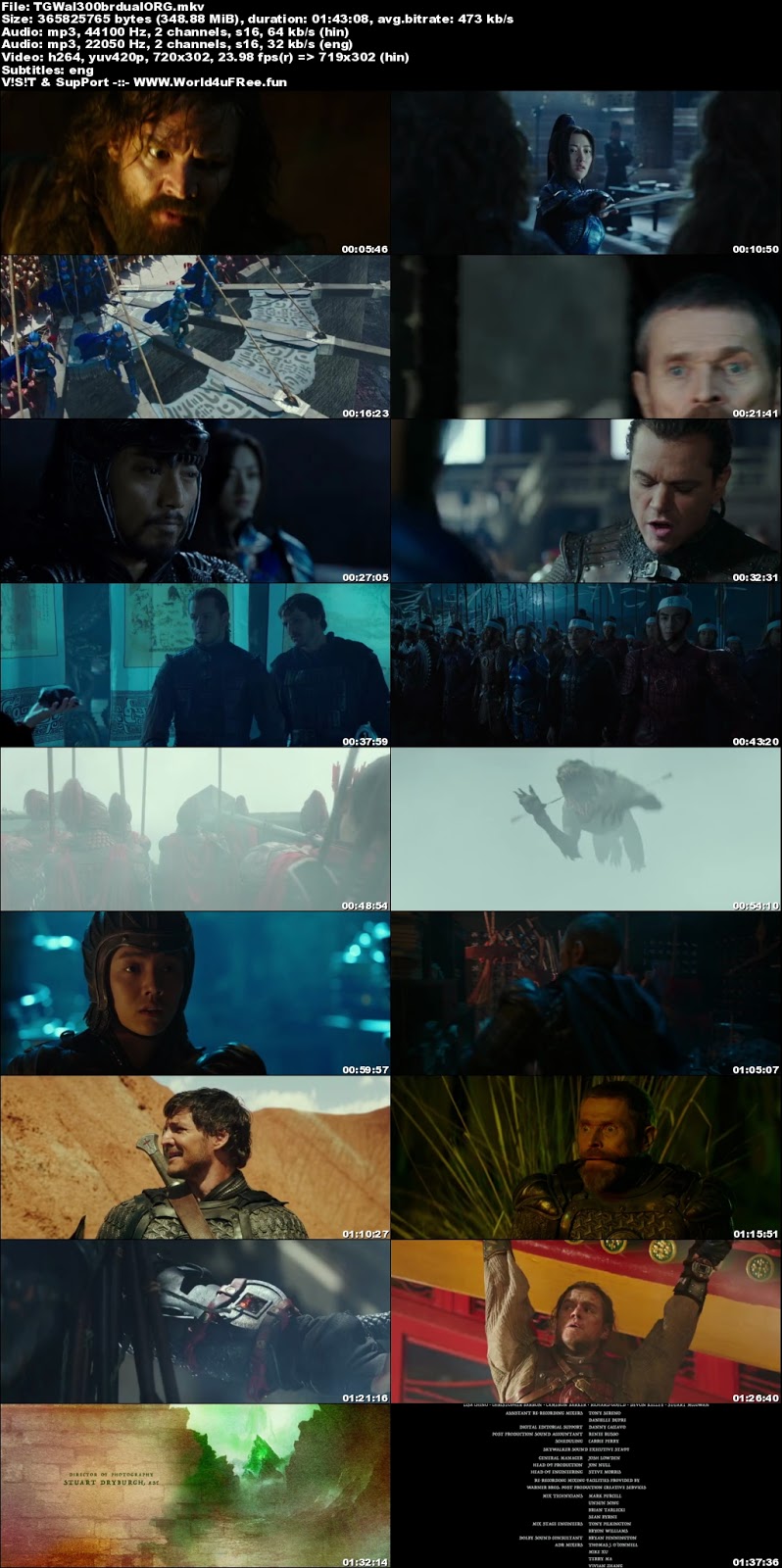 download the great wall dual audio 480p