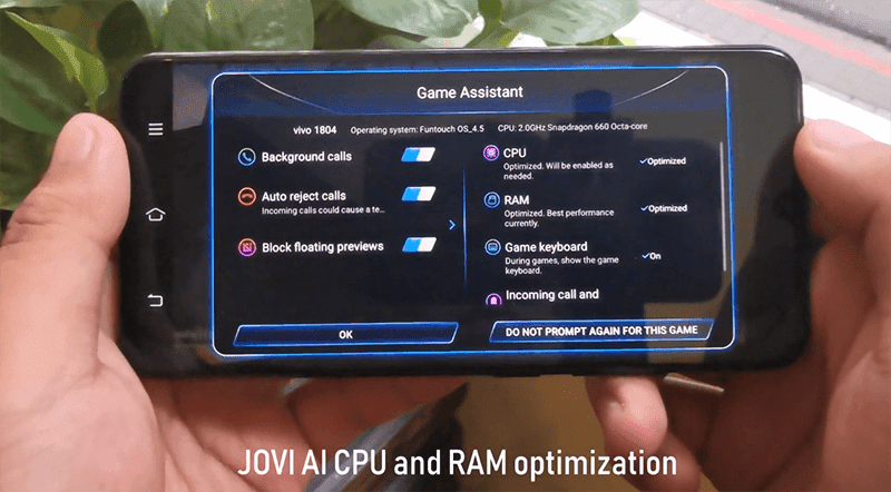 The JOVI AI Game Mode with Game Assistant The JOVI AI Game Mode with Game Assistant