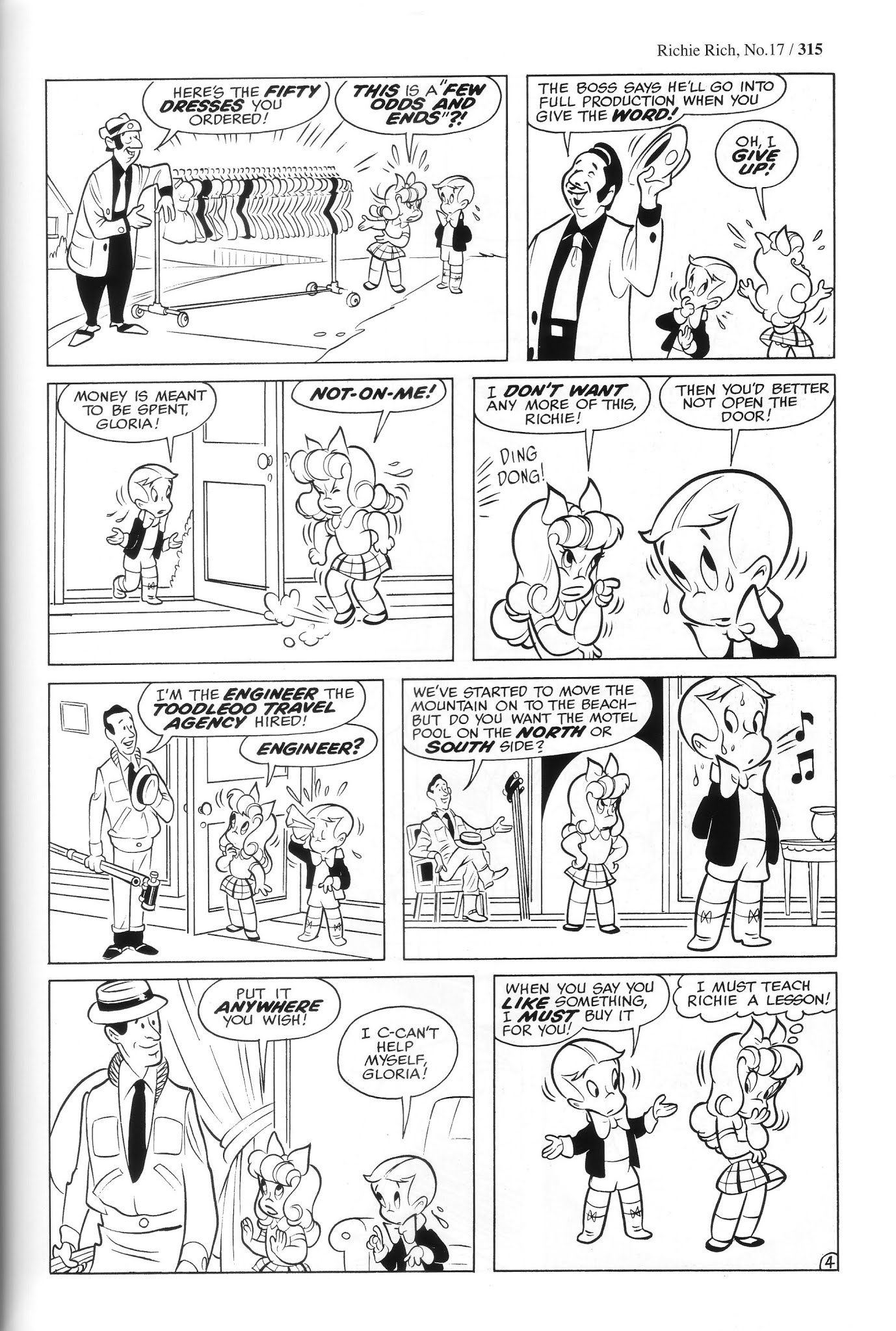 Read online Harvey Comics Classics comic -  Issue # TPB 2 (Part 4) - 16