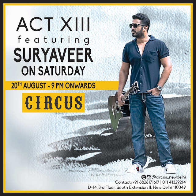 Rock the night away with SURYAVEER performing live at CIRCUS Rock the night away with SURYAVEER performing live at CIRCUS