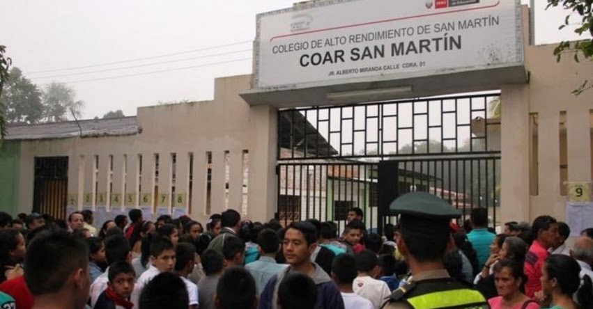 COAR: Región San Martín destina más de S/ 288,000 para ampliar el Colegio de Alto Rendimiento - DRE San Martín - www.dresanmartin.gob.pe