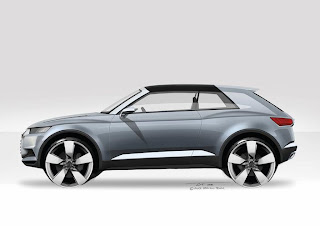 All-new Audi crosslane coupé concept car