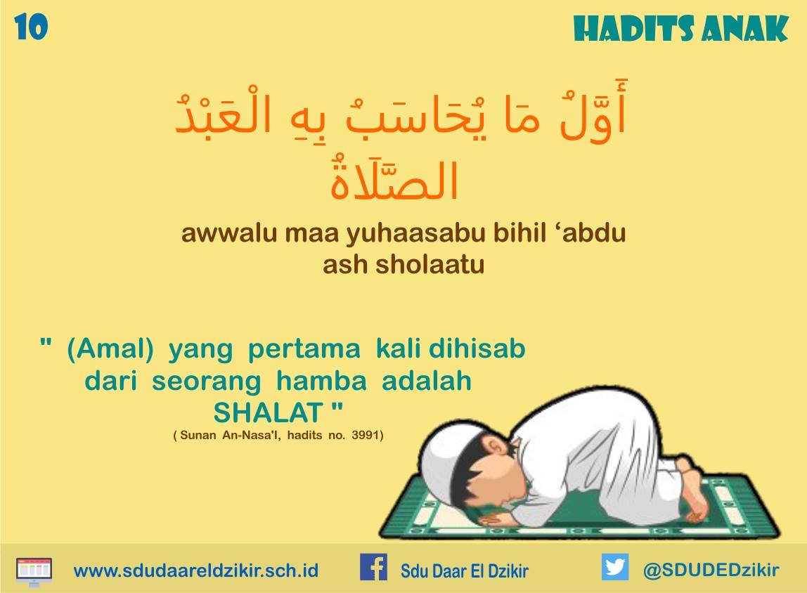 gambar hadits tentang anak