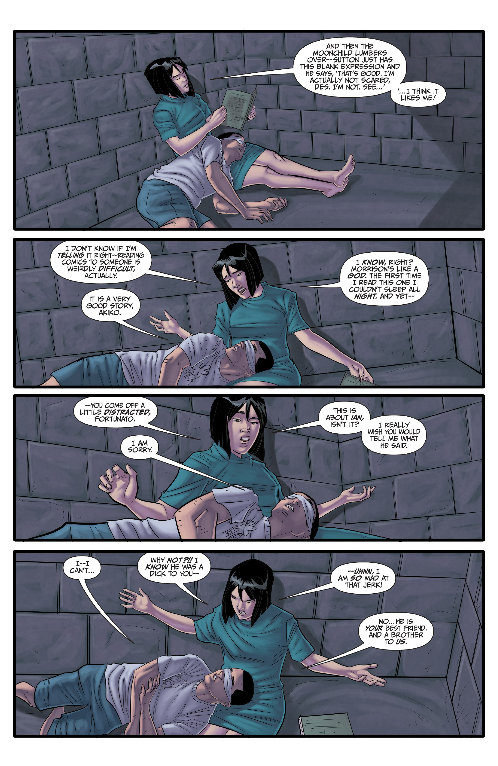 Read online Morning Glories comic -  Issue #42 - 18